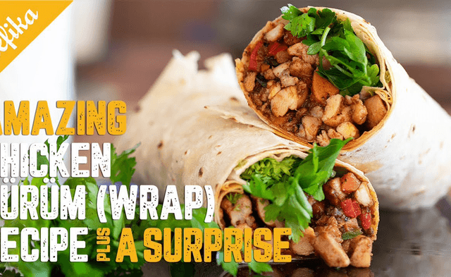 Dürüm Chicken Wrap